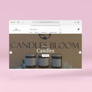 Candlesbloom - WooCommerce Development project in Milton Keynes
