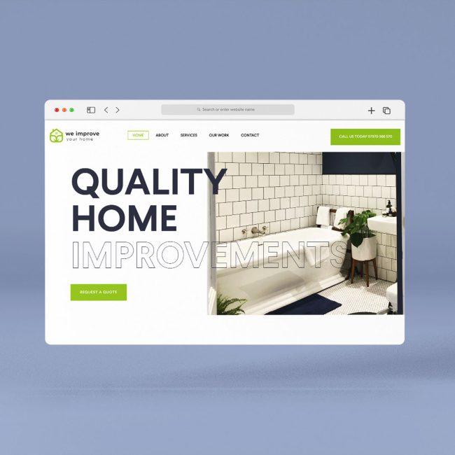 We Improve Your Home - WooCommerce Development project in Milton Keynes